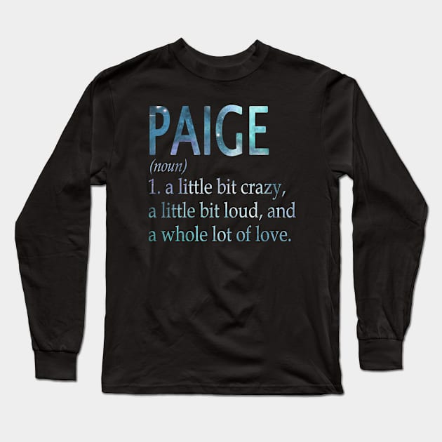 Paige Long Sleeve T-Shirt by The Curious Cats Podcasts